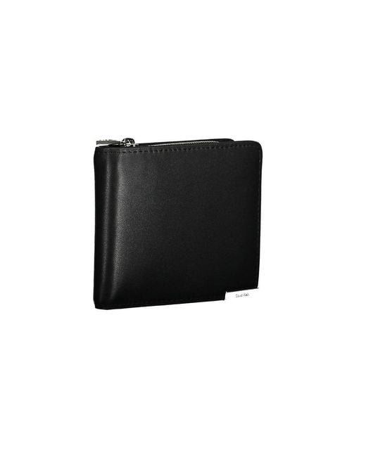 Calvin Klein Black Polyethylene Wallet for men