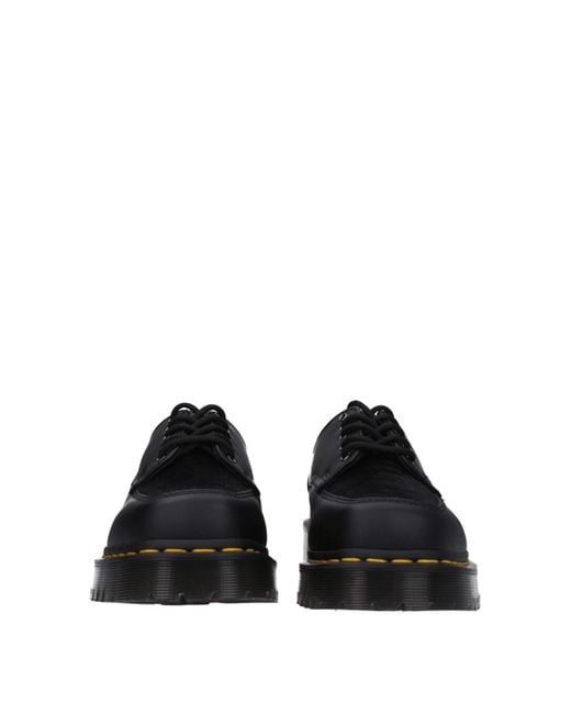 Dr. Martens Black Leather Oxfords And Derby for men