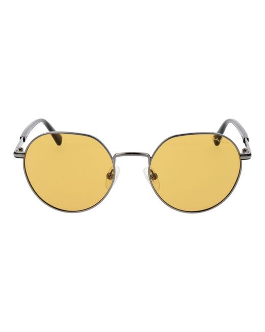 Gant Metallic Silver Metal Sunglasses for men