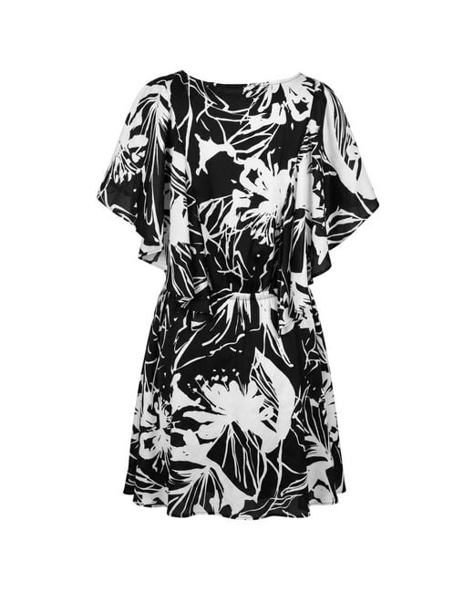 Trussardi Black Polyester Dress