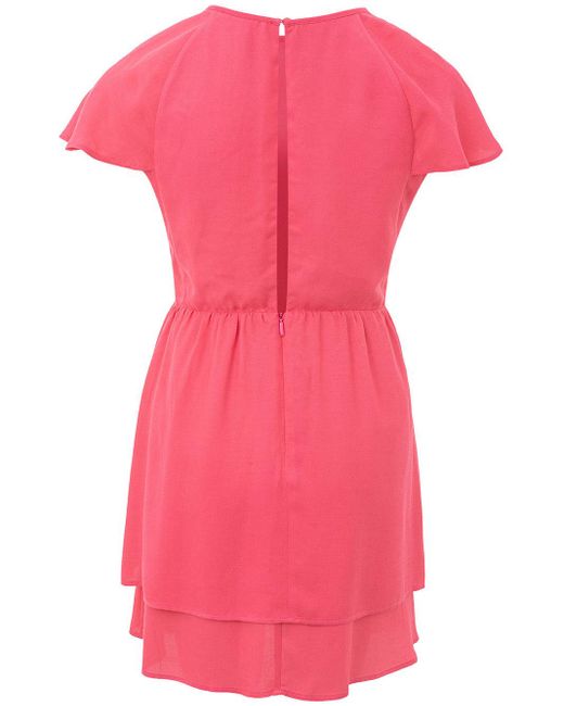 Armani Exchange Pink Fuchsia Mini Dress
