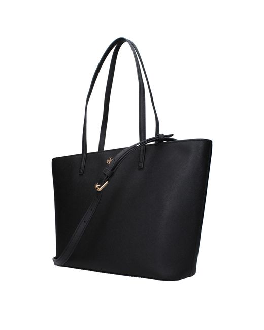 Tory Burch Black Leather Shoulder Bag for men