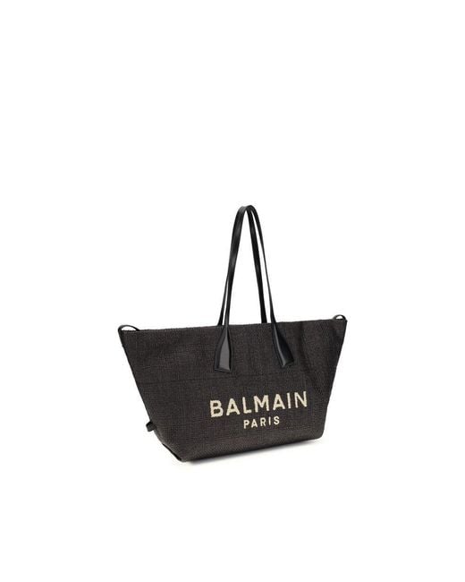 Balmain Black Shoulder Bags