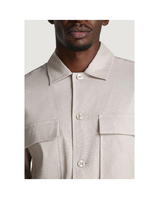 Calvin Klein Natural Lyocell Shirt for men
