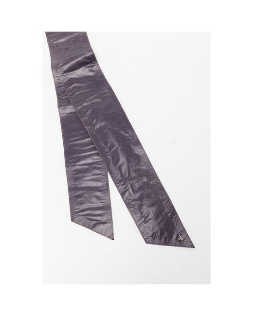 Patrizia Pepe Purple Leather Regular Belt