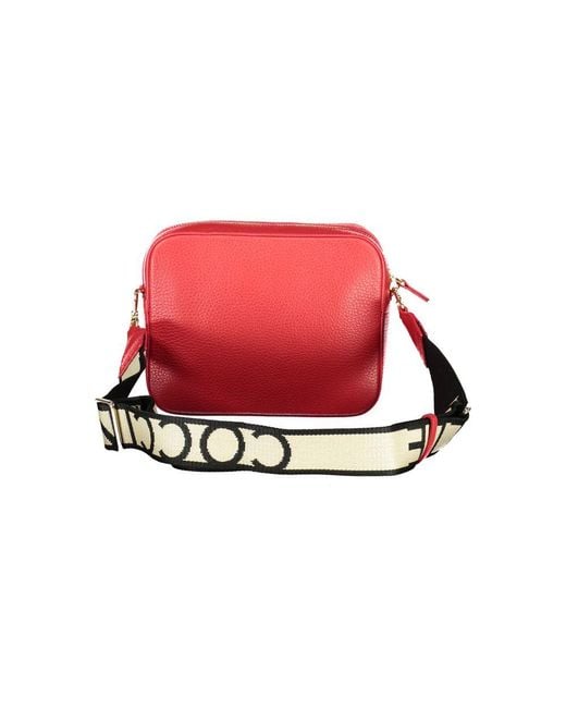 Coccinelle Red Leather Handbag