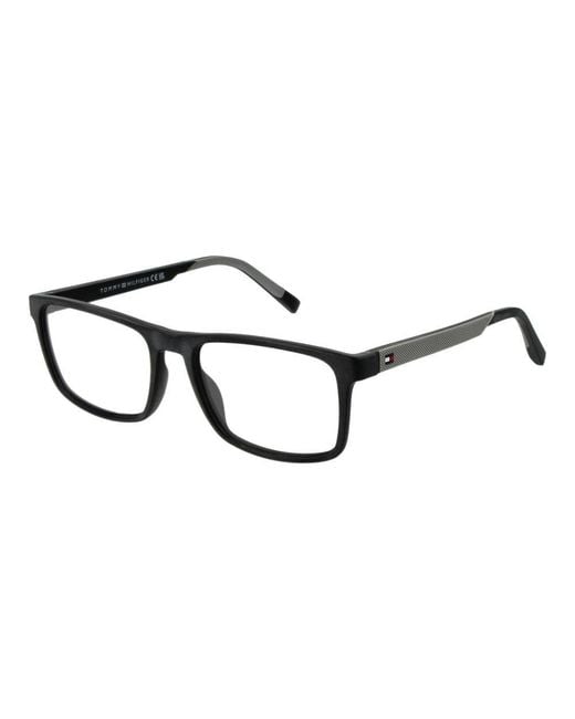 Tommy Hilfiger Black Polyamide Glasses (frames) for men