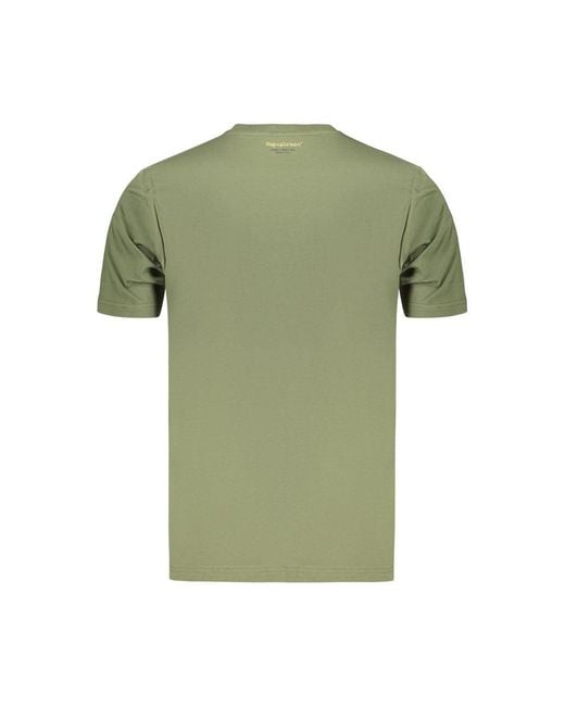 Refrigiwear Green Cotton Men's T for men