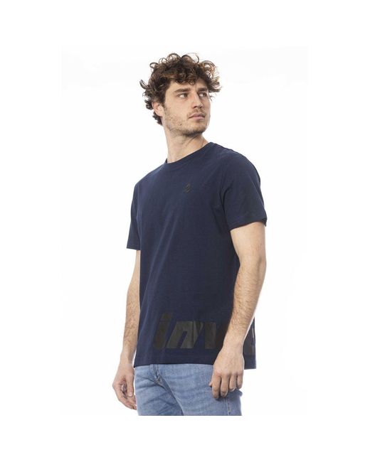 INVICTA WATCH Blue Cotton T-Shirt for men