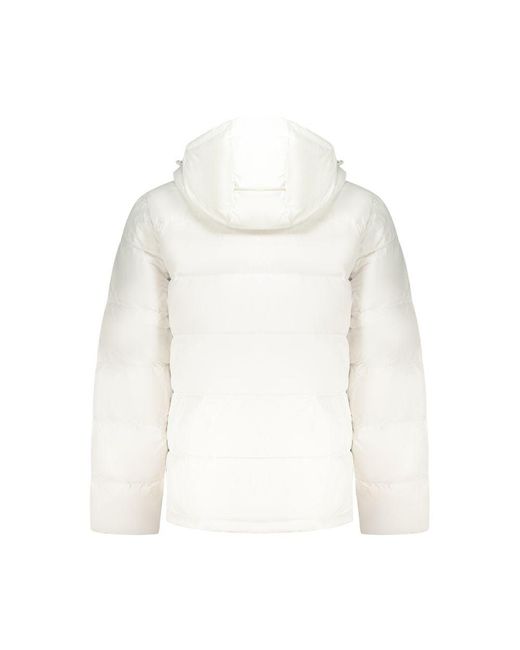 Calvin Klein White Poliammide Jacket for men
