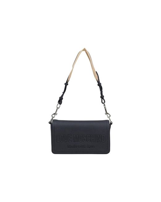 Love Moschino Black Polyethylene Handbag