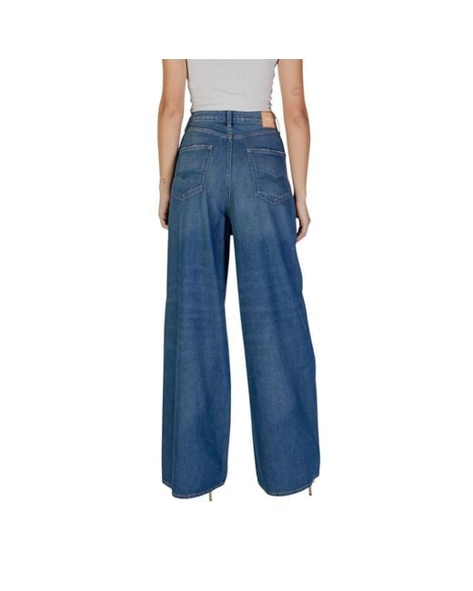 Replay Blue Cotton Jeans & Pant