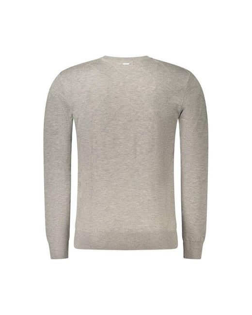 Guess Gray Wool Sweatshirt for men
