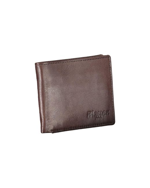 Blauer Brown Leather Wallet for men