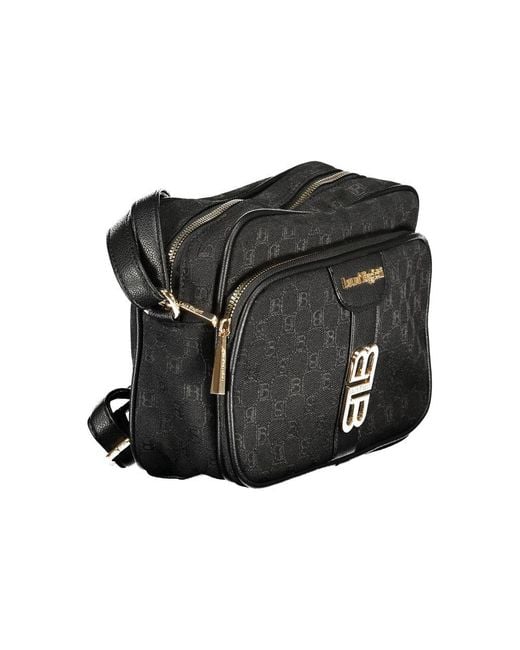 Laura Biagiotti Black Polyester Handbag