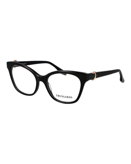 Trussardi Black Acetate Glasses (frames)