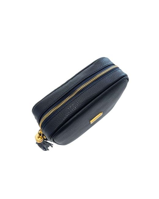 Baldinini Blue Leather Crossbody Bag