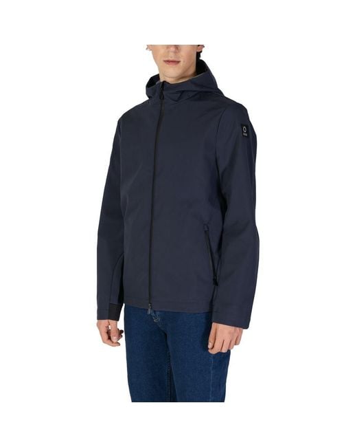 Suns Blue Polyester Shell Jacket for men