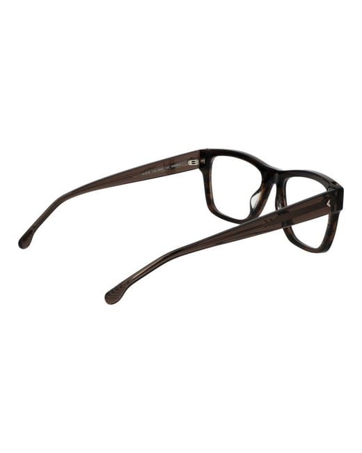 Lozza Black Cellulose Acetate Glasses (Frames) for men