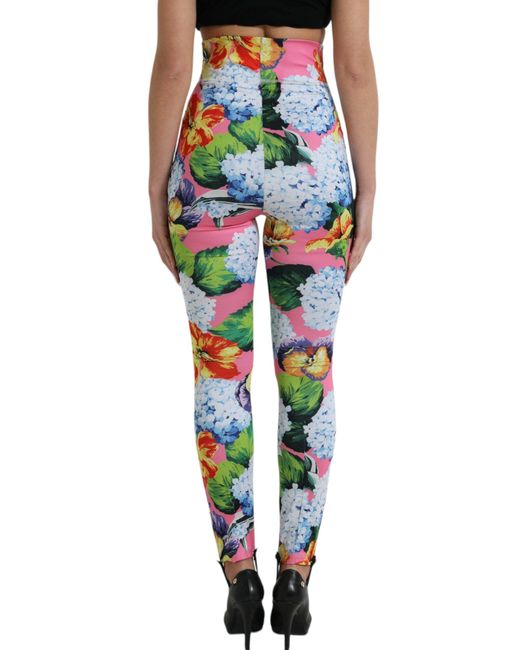 Dolce & Gabbana Blue Leggings
