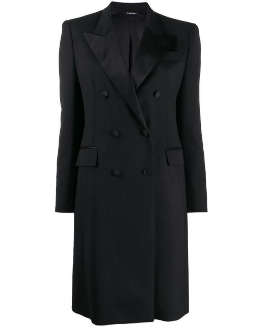 P.A.R.O.S.H. Black Lili Blazer Coat