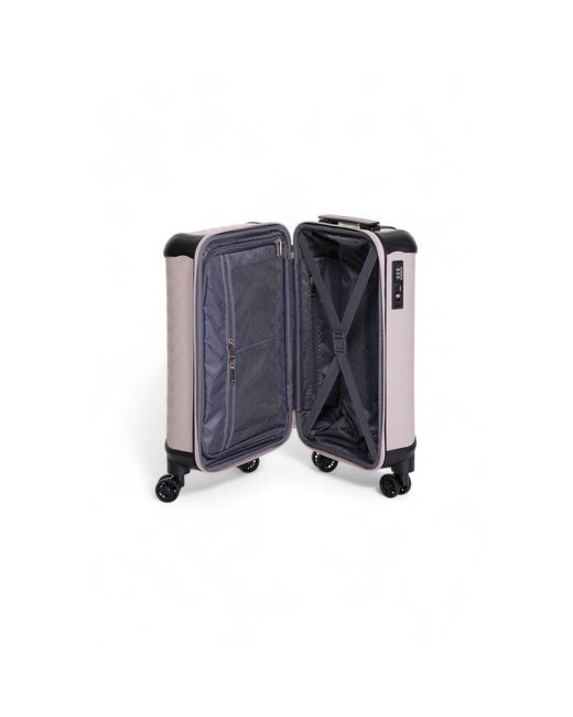 Guess Purple Polyethylene Luggage And Travel