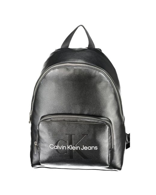 Calvin Klein Black Polyester 's Backpack
