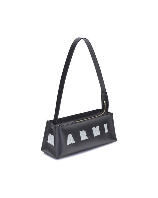 Marni Blue Museo Baguette Shoulder Bag for men