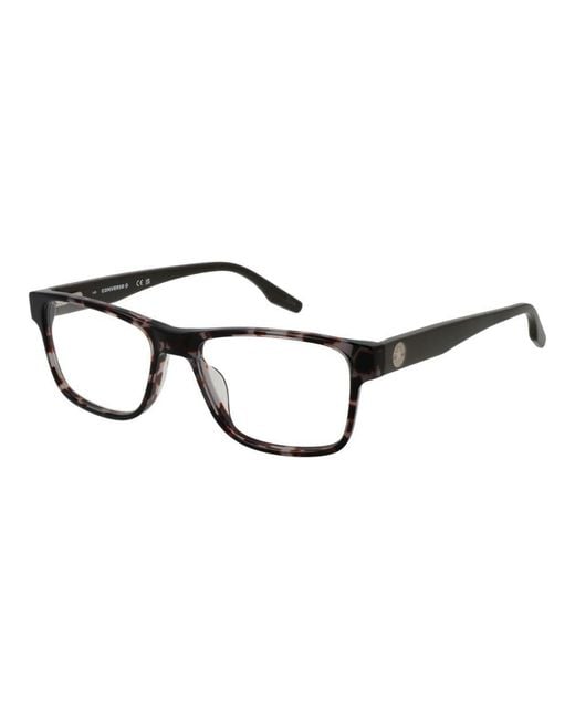 Converse Black Bicolor Acetate Glasses (frames) for men