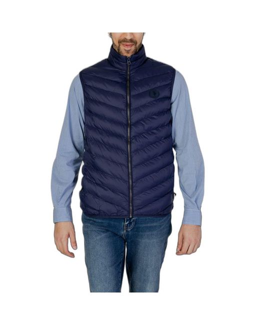 U.S. POLO ASSN. Blue U. S. Polo Assn. Polyamide Jacket for men