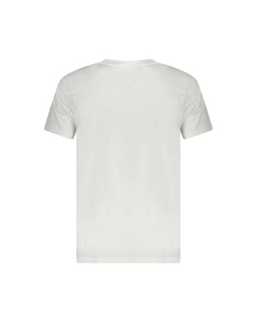 Roberto Cavalli White Cotton T-Shirt for men