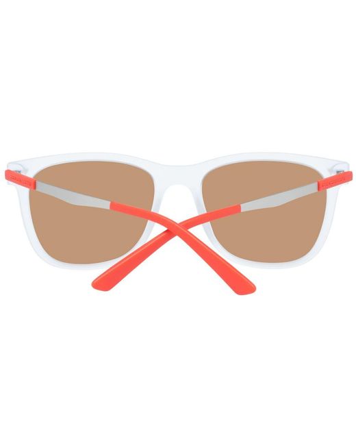 Police Pink Rectangle Sunglasses for men
