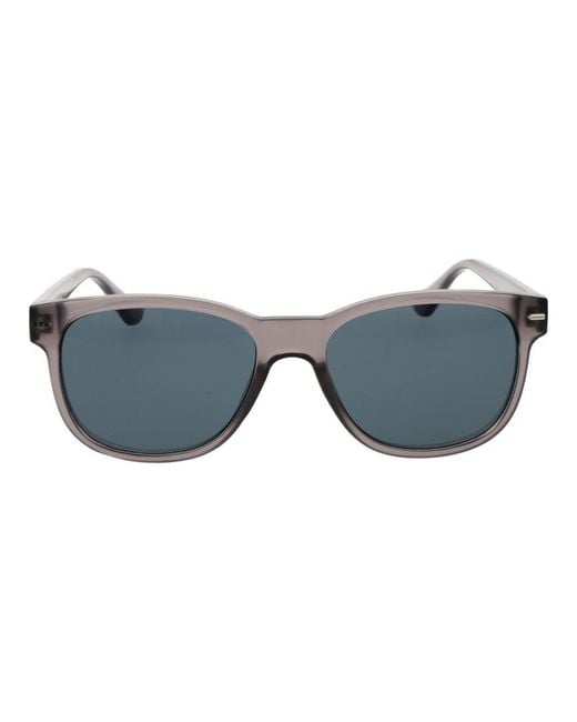 Barbour Gray Plastic Sunglasses for men