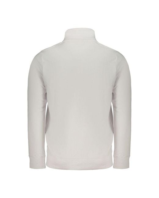 Norway 1963 Gray Bianco Cotton Men Sweatshirt for men