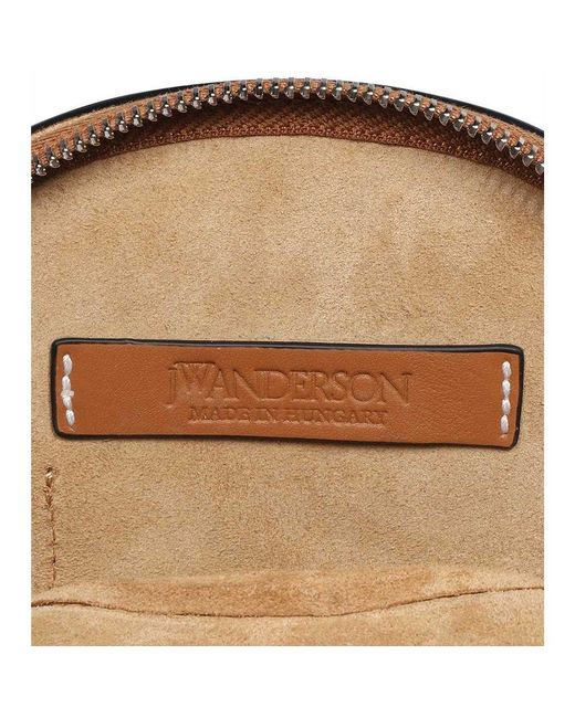 J.W. Anderson Black Midi Cap Shoulder Bag for men