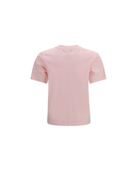 Fiorucci Pink Multicolor Cotton T