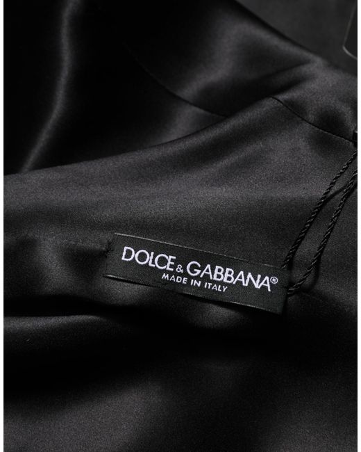 Dolce & Gabbana Green Long Sleeve Dress