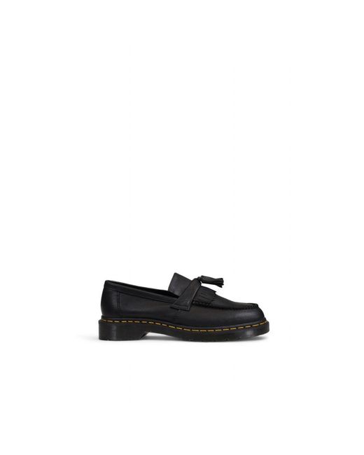Dr. Martens Black Leather Slip for men