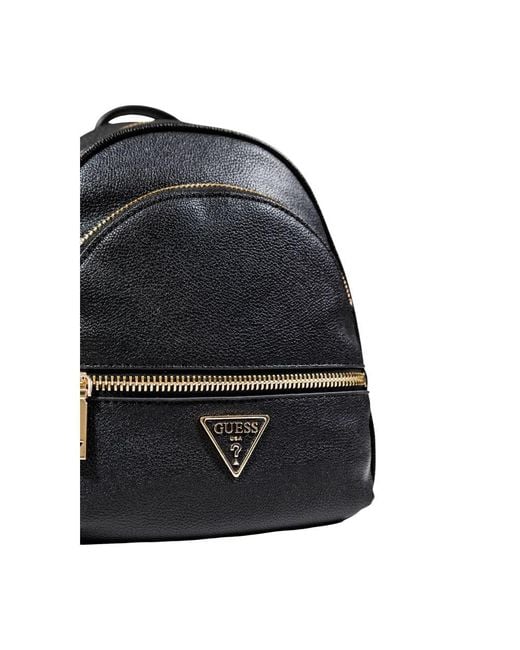 Guess Black Artificial Leather Backpack