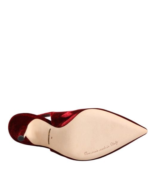 Dolce & Gabbana Red Pumps