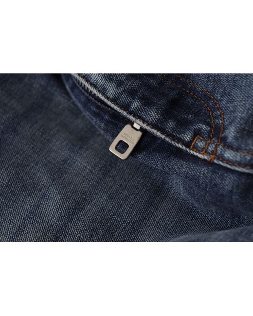 Dolce & Gabbana Blue High Waist Skinny Designer Jeans