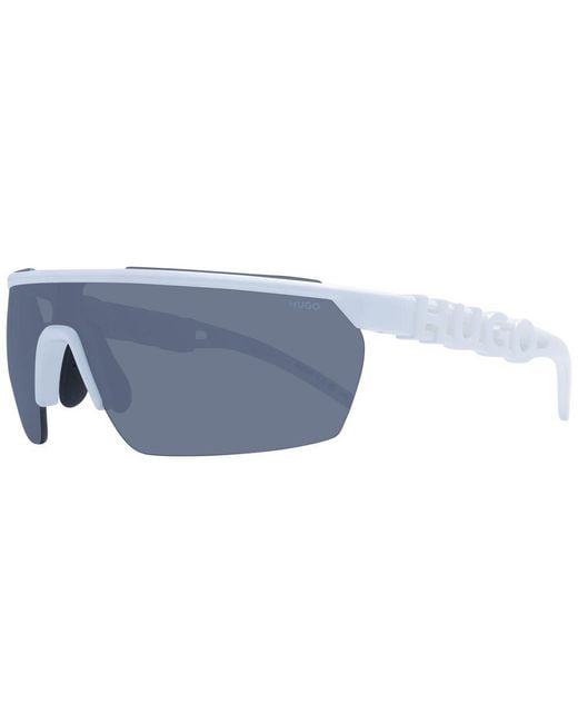 Boss Blue White Polyamide Sunglasses for men