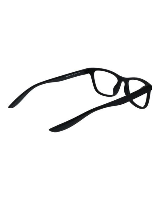 Nike Black Stainless Steel Glasses (frames)