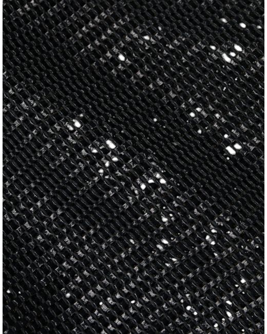 Dolce & Gabbana Black Viscose High Waist Pencil Cut Skirt