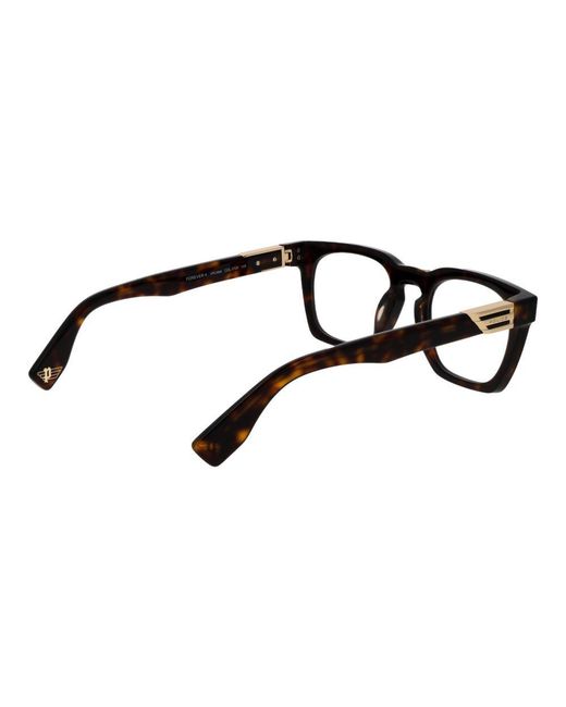 Police Black Brown Cellulose Acetate Glasses (frames) for men