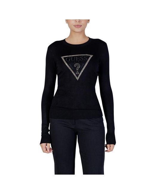 Guess Black Viscose Sweatshirt