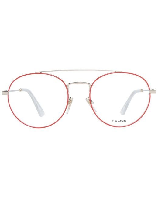 Police Metallic Multicolor Metal & Plastic Glasses (frames) for men