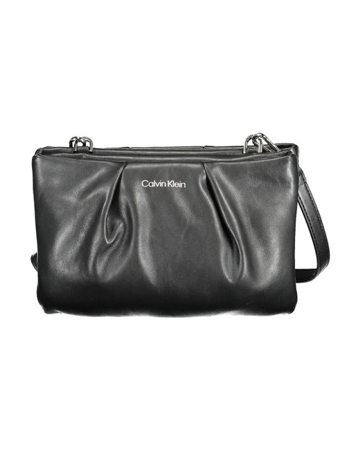 Calvin Klein Black Chic Multi-Compartment Handbag