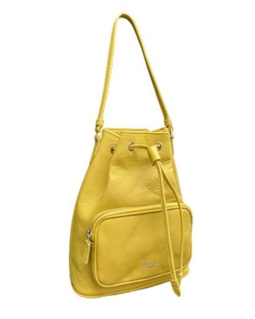 LA ROSE Yellow Borsa Sacchetto Grande Blu Reale