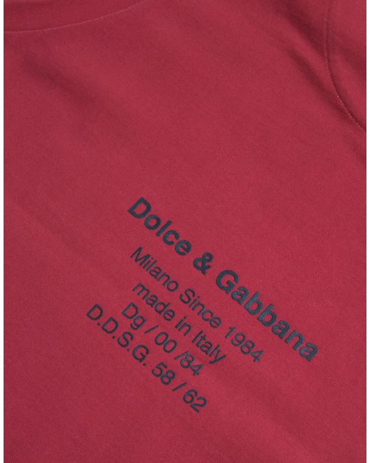 Dolce & Gabbana Red Leopard Print Sleeveless Tank T-Shirt for men